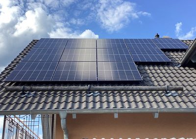 Photovoltaikanlage auf einem Privathaus